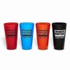 The Office * Best Sale Company Picnic The Office Pint Glasses 4 Pack 16 Oz. Multi-Color