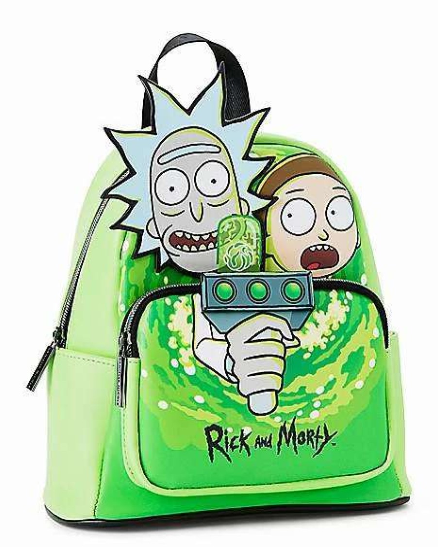 Rick And Morty * Cheap Portal Gun Mini Backpack Rick And Morty Blue