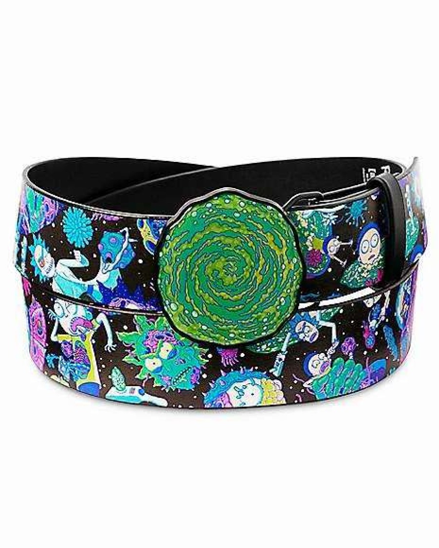 Rick And Morty * Top 10 Portal Rick And Morty Belt Multi-Color