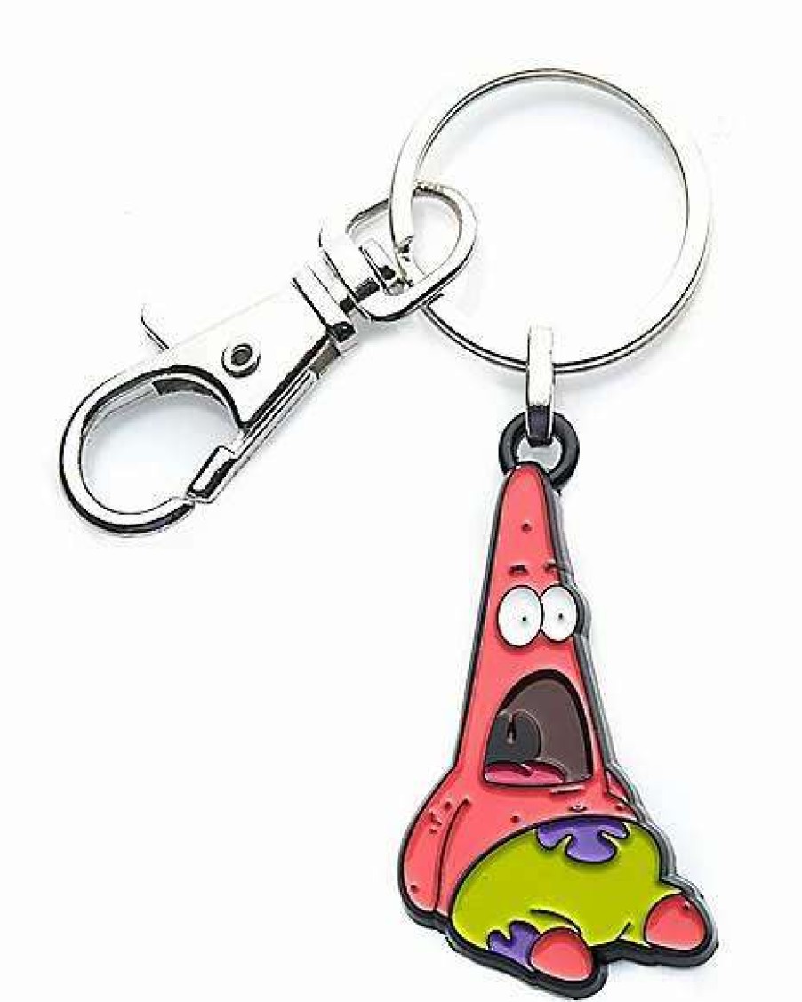 Spongebob * New Surprised Patrick Keychain Spongebob Squarepants Multi-Color