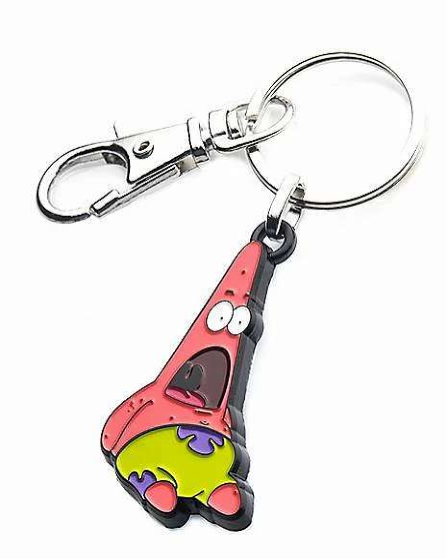 Spongebob * New Surprised Patrick Keychain Spongebob Squarepants Multi-Color