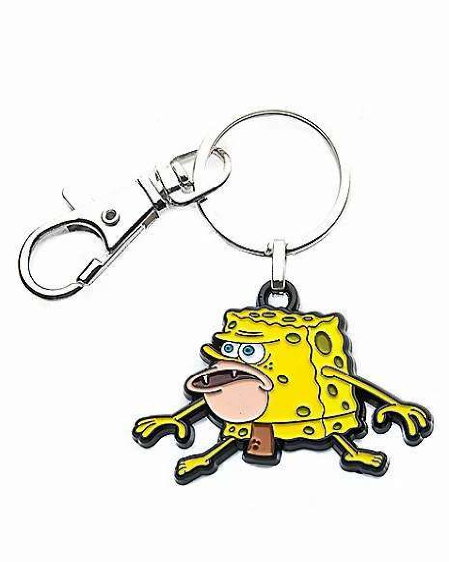 Spongebob * Outlet Primitive Spongebob Keychain Spongebob Squarepants Multi-Color