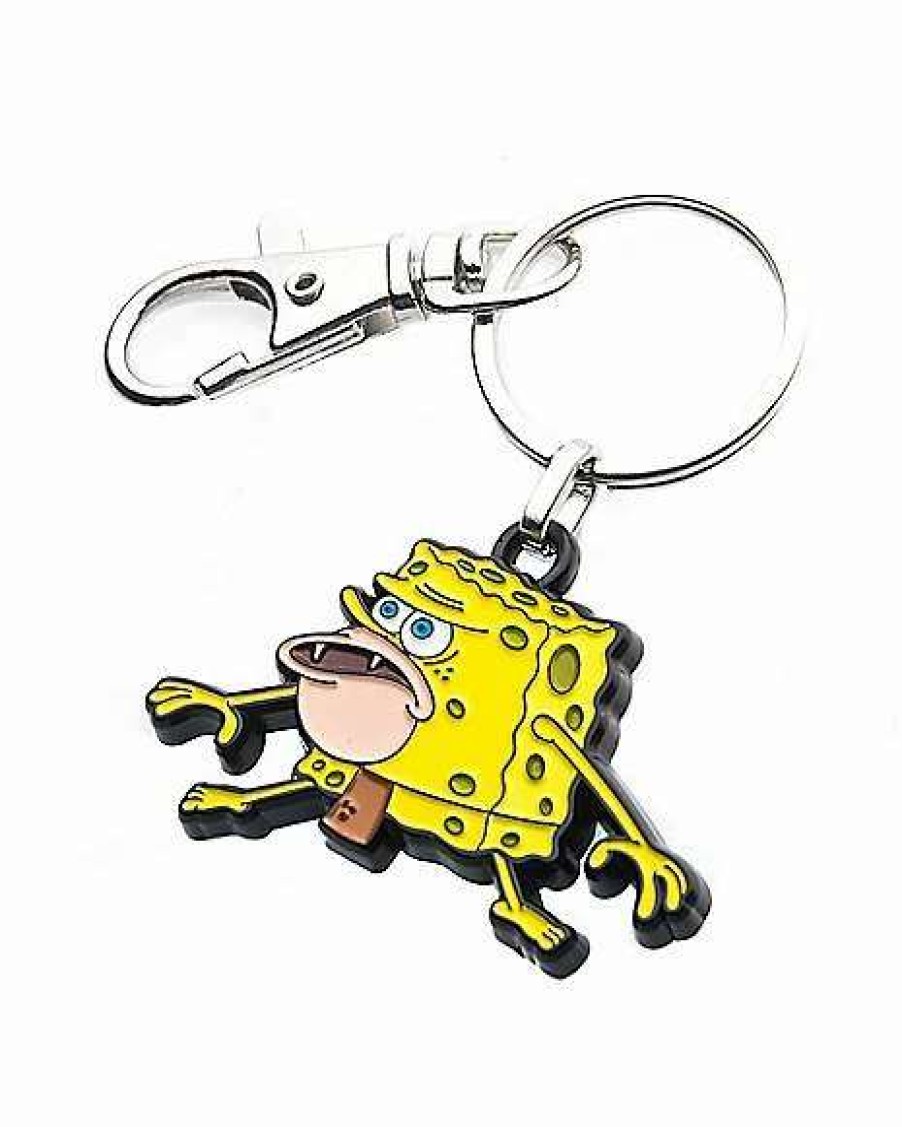 Spongebob * Outlet Primitive Spongebob Keychain Spongebob Squarepants Multi-Color