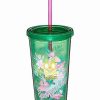 Spongebob * Buy Floral Spongebob Squarepants Cup With Straw 20 Oz. Green