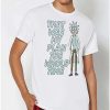 Rick And Morty * Flash Sale Rick'S Plan T Shirt Rick And Morty White