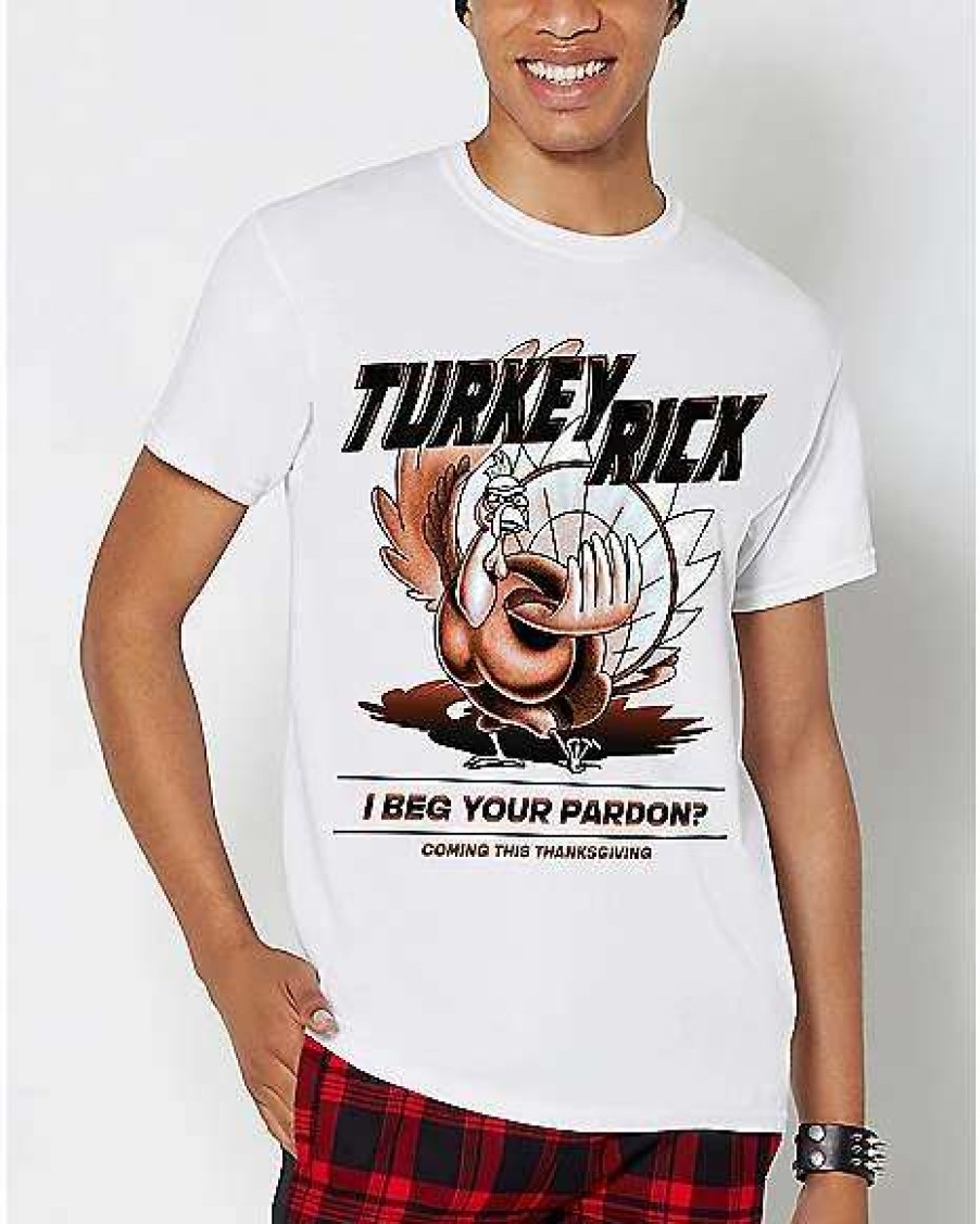 Rick And Morty * Cheapest Turkey Rick Episode 6 T Shirt Rick And Morty White