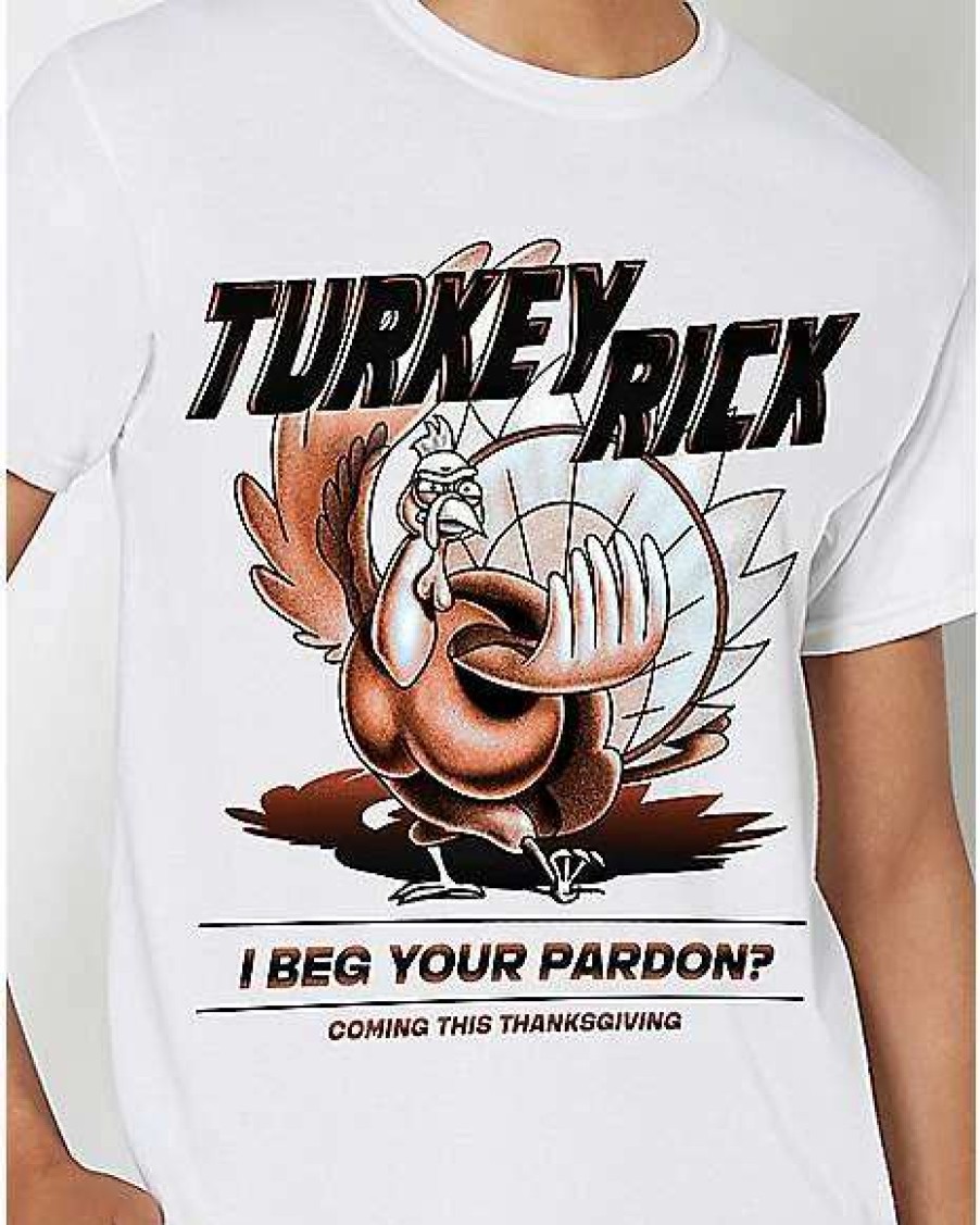 Rick And Morty * Cheapest Turkey Rick Episode 6 T Shirt Rick And Morty White