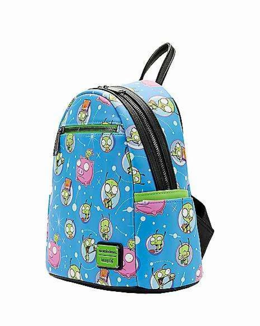 Nickelodeon * Budget Loungefly Invader Zim Mini Backpack Nickelodeon Multi-Color