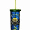 Rick And Morty * Buy Spaceship Rick And Morty Cup With Straw 29 Oz. Blue