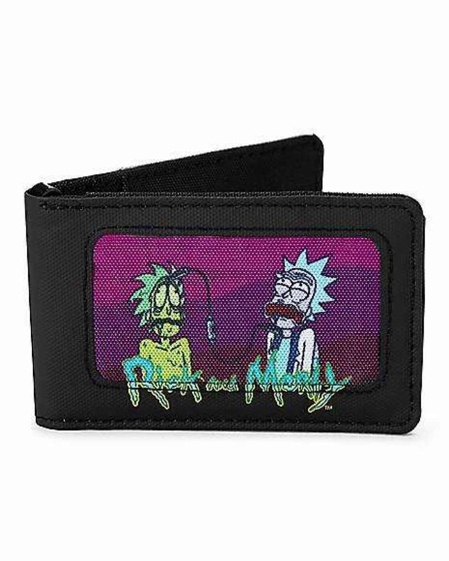 Rick And Morty * Best Sale Dead Rick Iv Bifold Wallet Rick And Morty Multi-Color