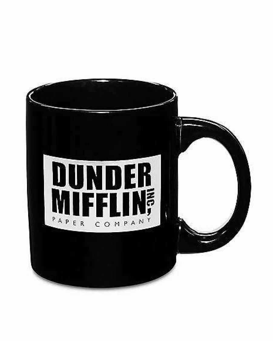 The Office * Cheap Dunder Mifflin Coffee Mug 20 Oz. The Office Black