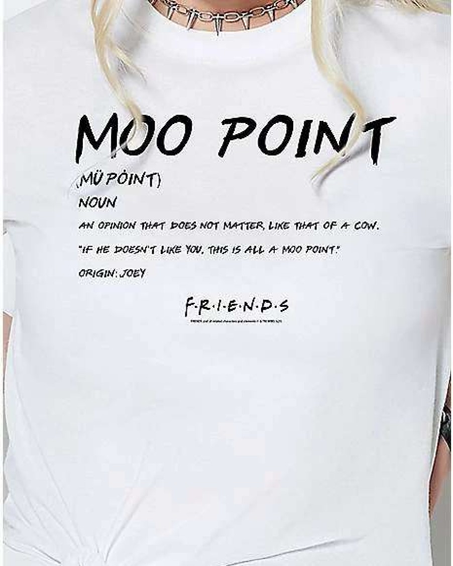 Friends * Coupon Moo Point Definition T Shirt Friends White