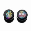 Rick And Morty * Outlet Tie Dye Rick And Morty Plugs Black