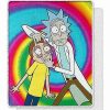 Rick And Morty * New Eyes Wide Rick And Morty Fleece Blanket Tie Dye