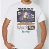 Rick And Morty * New Retro Story Train T Shirt Rick And Morty White