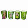 Rick And Morty * New Characters Rick And Morty Shot Glasses 4 Pack 1.5 Oz. Green