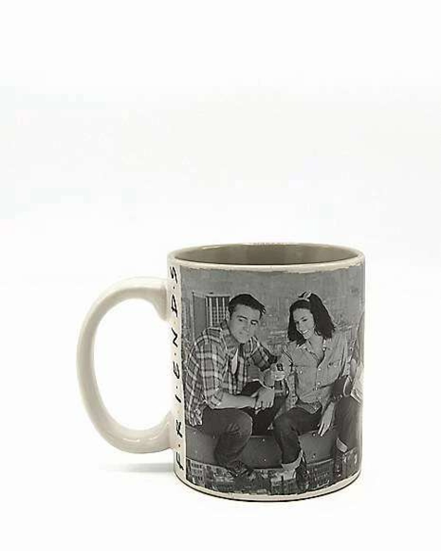 Friends * Promo Friends Coffee Mug 20 Oz. Black And White