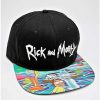 Rick And Morty * Cheapest Lenticular Bill Rick And Morty Snapback Hat Multi-Color