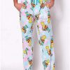 The Simpsons * Best Pirce Bart Simpson Squishee Lounge Pants The Simpsons Tie Dye