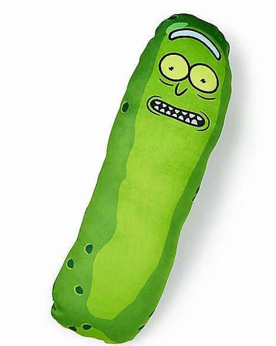 Rick And Morty * Brand New Pickle Rick Cloud Pillow Rick And Morty Green