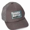 The Office * Wholesale Dunder Mifflin Lenticular Patch Trucker Hat The Office Gray