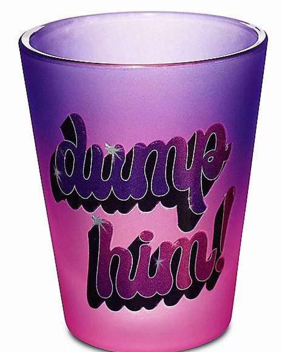 Bratz * Flash Sale Dump Him Bratz Shot Glass 2 Oz. Purple