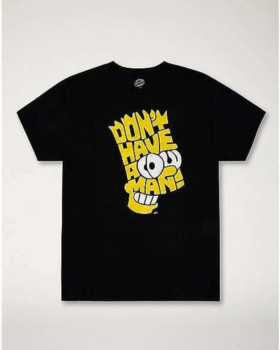 The Simpsons * Outlet Don'T Have A Cow Bart T Shirt The Simpsons Black