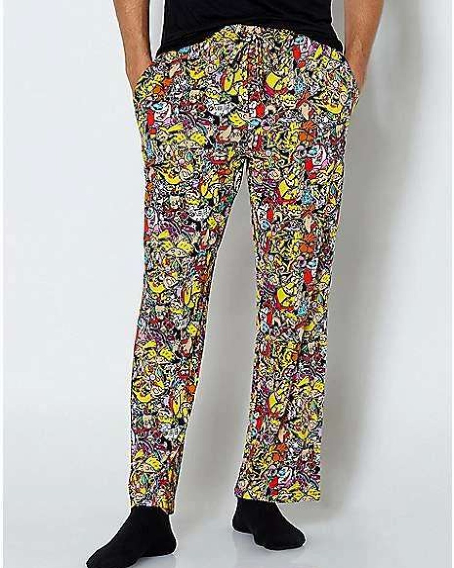 Nickelodeon * Cheap Nick Rewind All Over Print Lounge Pants Nickelodeon