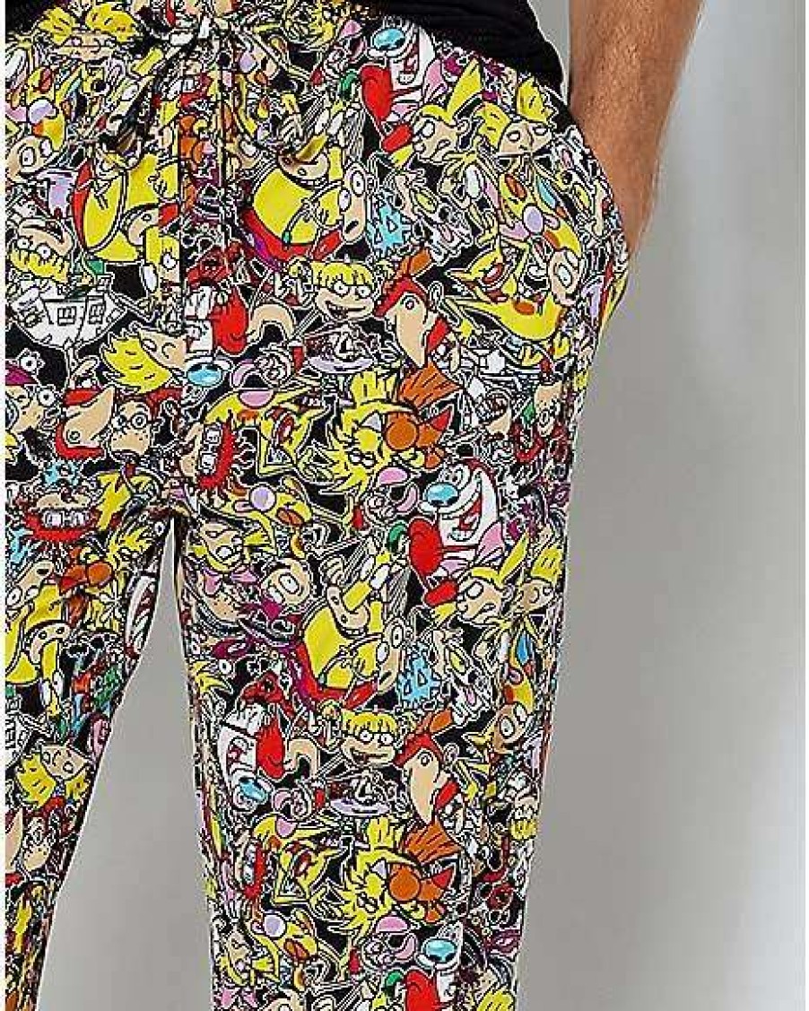 Nickelodeon * Cheap Nick Rewind All Over Print Lounge Pants Nickelodeon