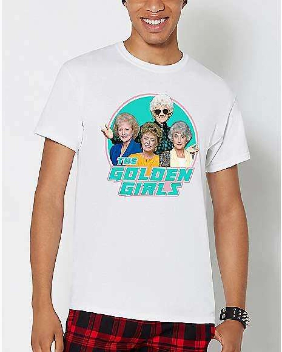 The Golden Girls * Brand New The Golden Girls Group T Shirt White