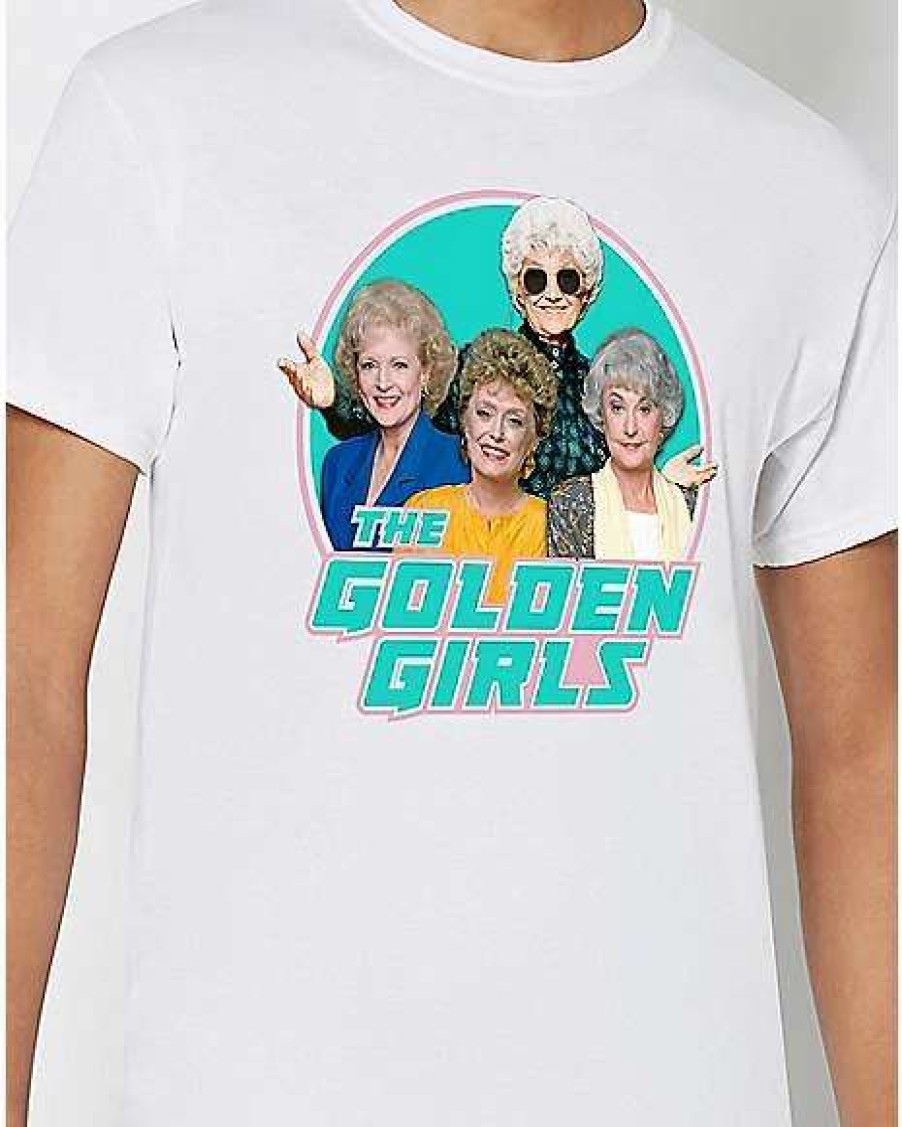 The Golden Girls * Brand New The Golden Girls Group T Shirt White