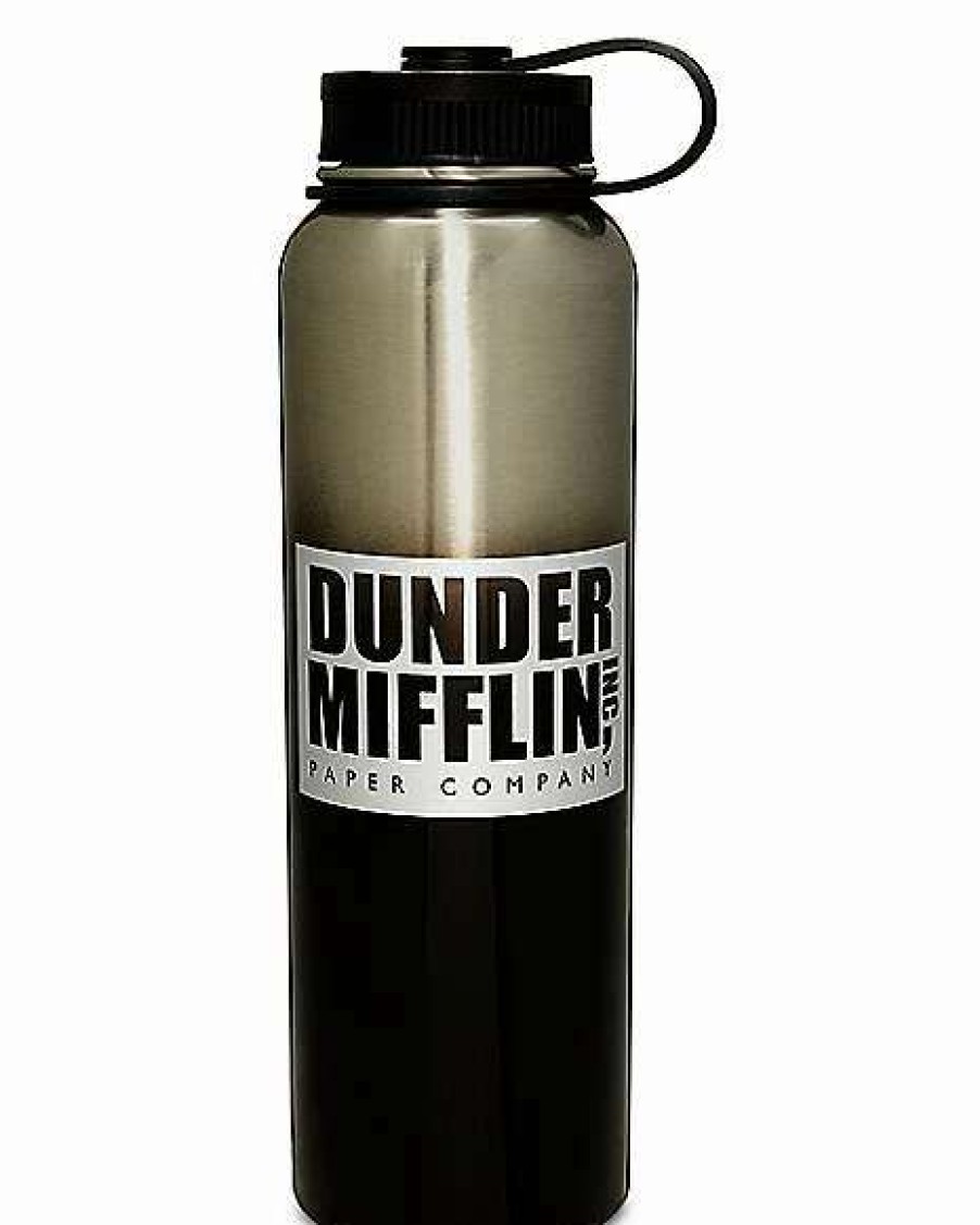 The Office * Deals Dunder Mifflin Water Bottle 40 Oz. The Office Black