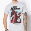 Rick And Morty * Wholesale Balthromaw T Shirt Rick And Morty Heather Grey