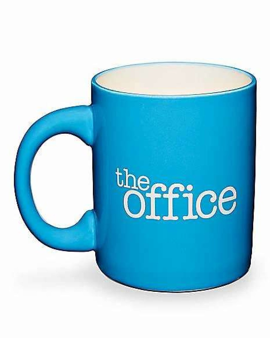 The Office * Promo Fun Run Race Coffee Mug 20 Oz. The Office Blue