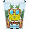 Nickelodeon * Wholesale Pineapple Spongebob Shot Glass 1.5 Oz. Nickelodeon Light Blue