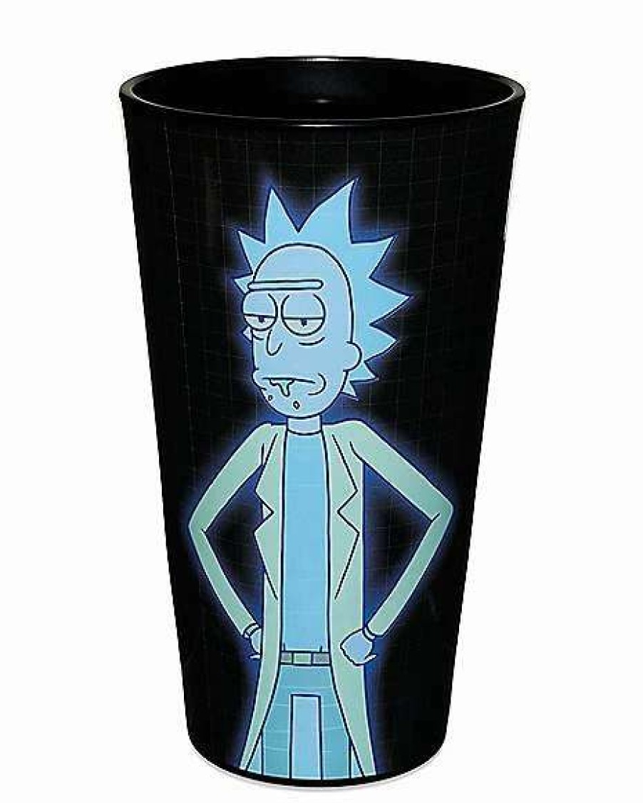 Rick And Morty * Best Reviews Of Rick And Morty Avenge My Death Pint Glass 16 Oz. Black