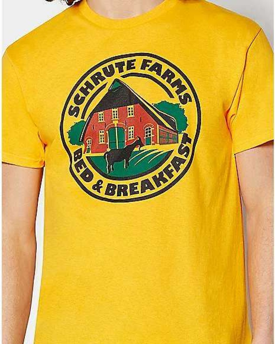 The Office * Best Reviews Of Schrute Farms T Shirt The Office Gold