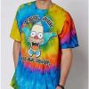 The Simpsons * Promo Krusty The Clown T Shirt The Simpsons Tie Dye