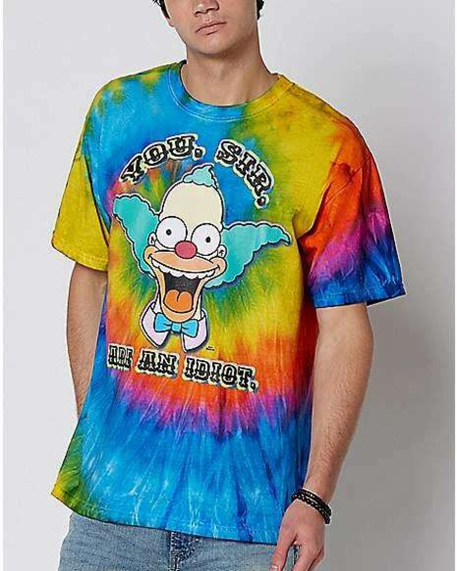 The Simpsons * Promo Krusty The Clown T Shirt The Simpsons Tie Dye