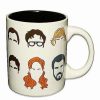 The Office * Deals The Office Character Heads Coffee Mug 20 Oz. White