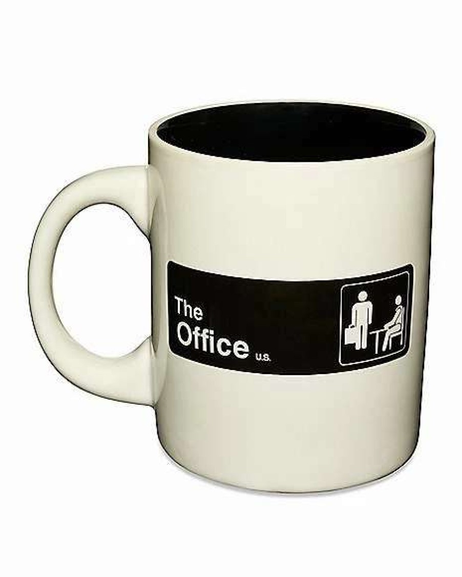 The Office * Deals The Office Character Heads Coffee Mug 20 Oz. White