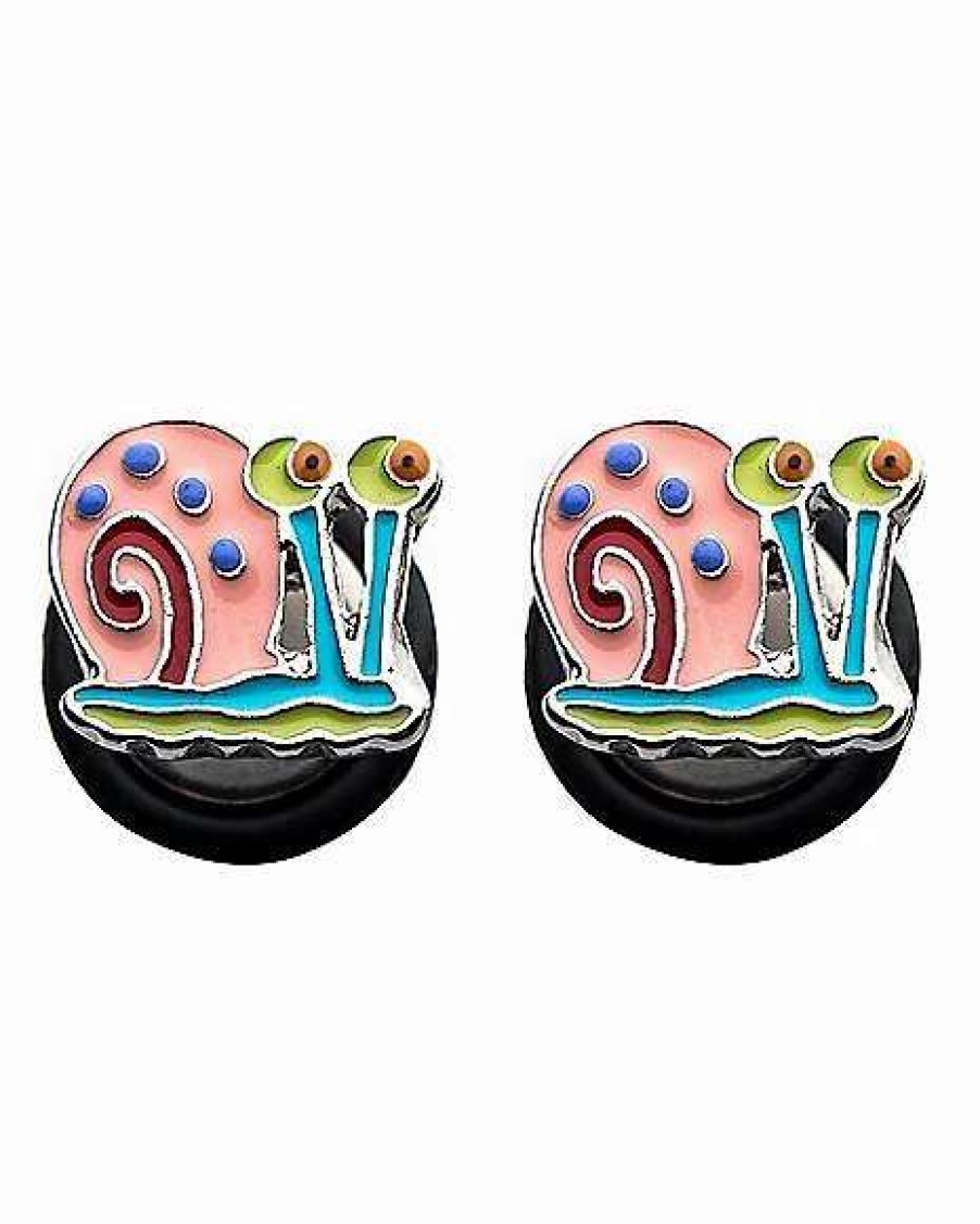 Spongebob * Coupon Gary The Snail Fake Plugs 18 Gauge Spongebob Squarepants Multi-Color