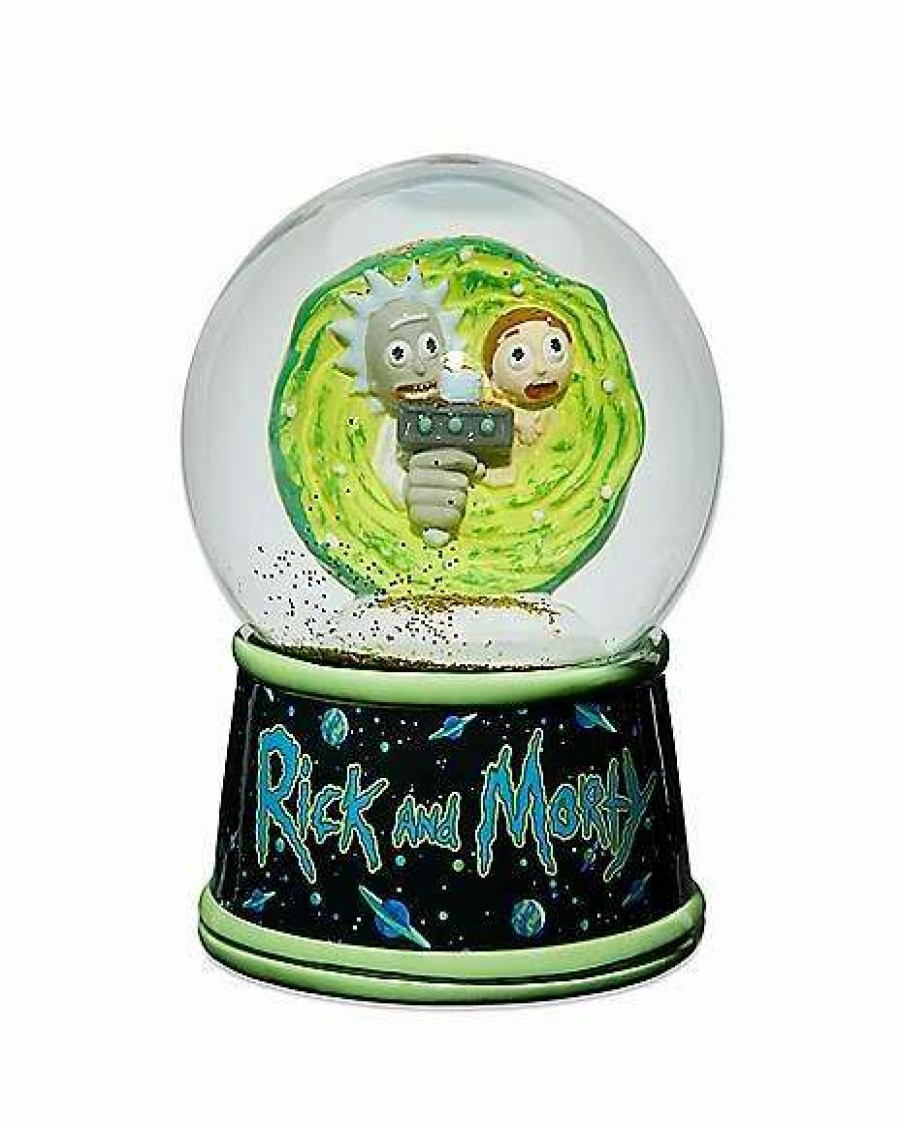 Rick And Morty * Budget Light-Up Portal Snow Globe Rick And Morty