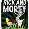 Rick And Morty * Coupon Rick And Morty Portal Fleece Blanket Multi-Color