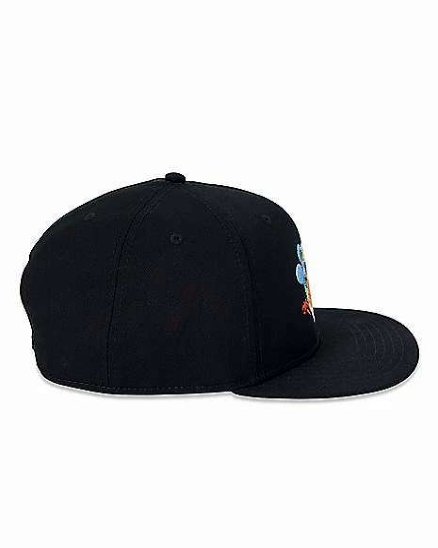 The Simpsons * Cheapest The Itchy And Scratchy Show Snapback Hat The Simpsons Black