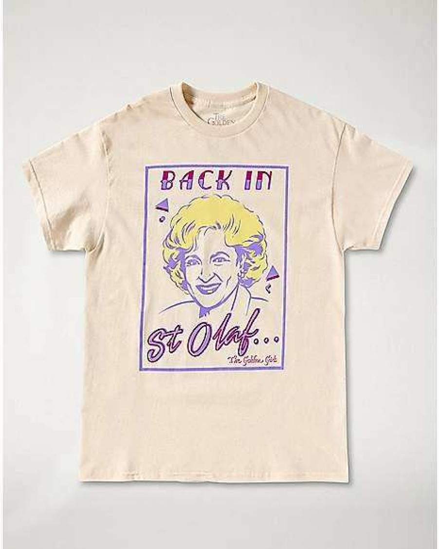 The Golden Girls * Outlet Rose Nylund T Shirt The Golden Girls Tan