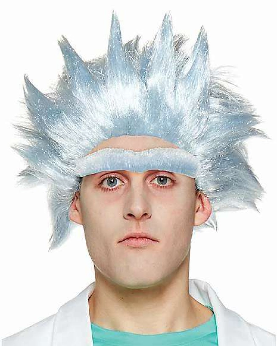 Rick And Morty * Cheap Rick Wig And Unibrow Rick And Morty