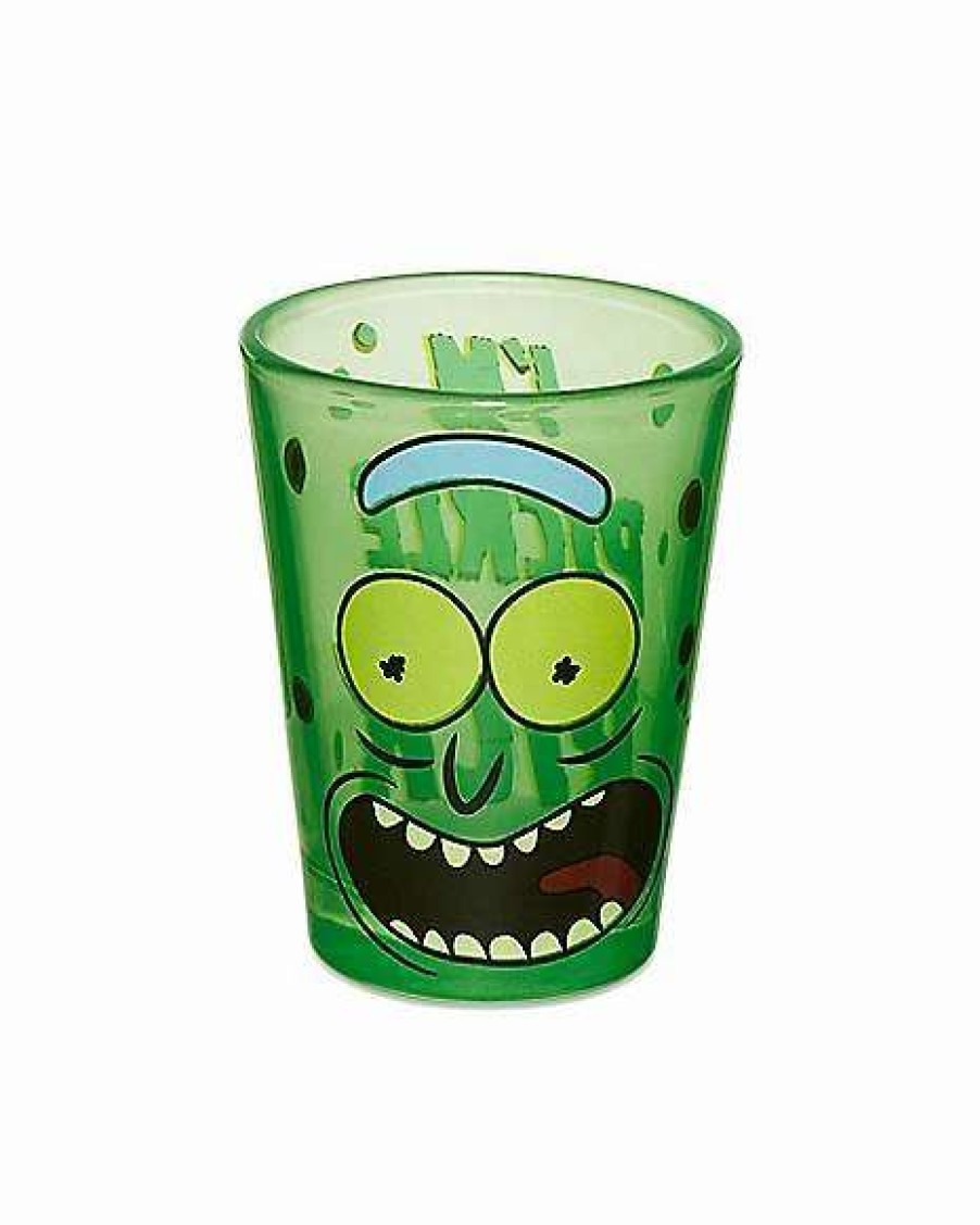 Rick And Morty * Deals I'M Pickle Rick Shot Glass 1.5 Oz. Rick And Morty Green