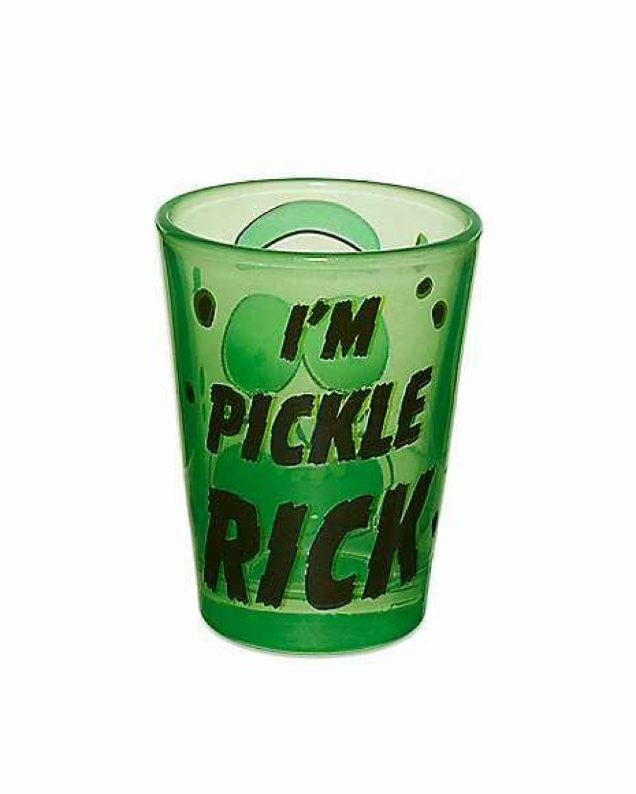 Rick And Morty * Deals I'M Pickle Rick Shot Glass 1.5 Oz. Rick And Morty Green