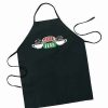 Friends * Promo Adult Central Perk Apron Friends Black